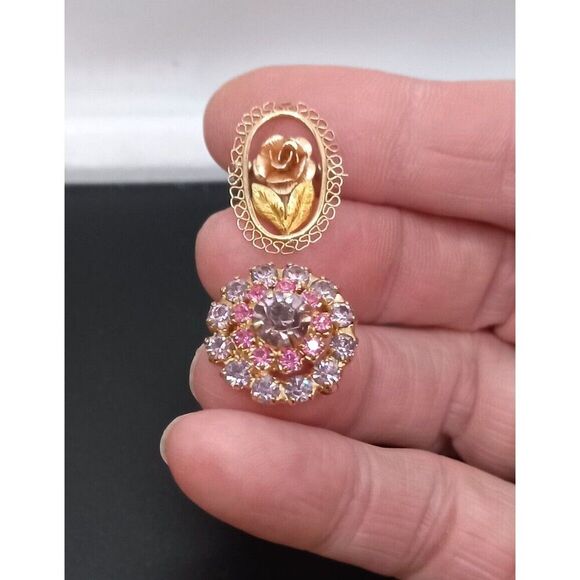 Vintage Weiss and Krementz Mini Brooches - Picture 2 of 8